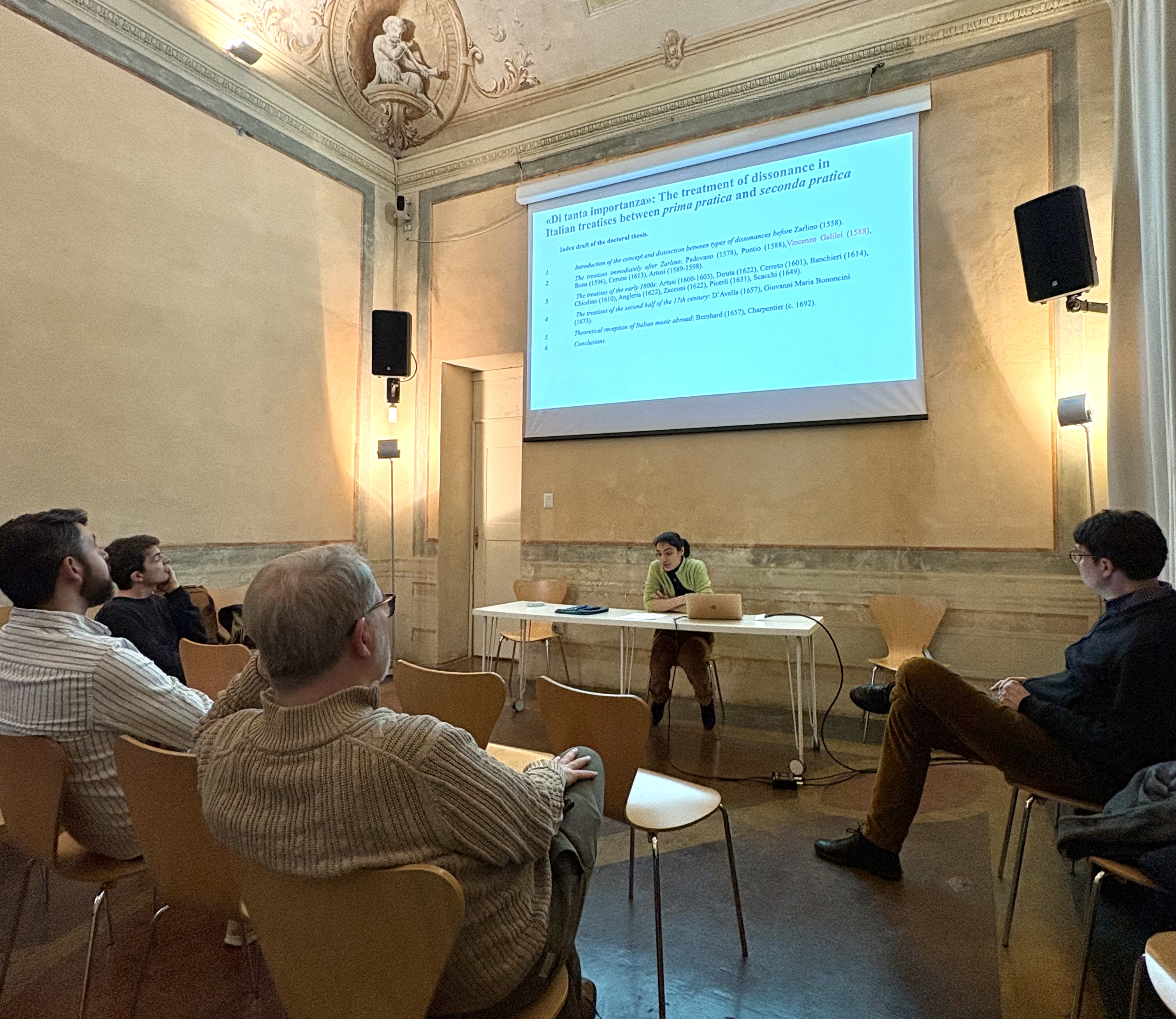 Giulia's presentation